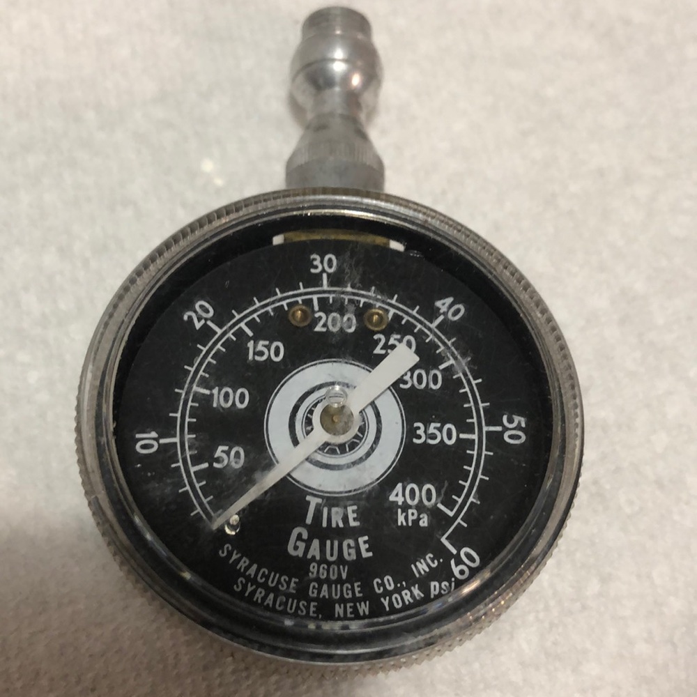 Novelty Gear Knob & Vintage Tire Gauge - Picture 6 of 6